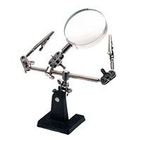 Aven Tools - 26000 - MAGNIFIER DBL CLAMP W/STAND