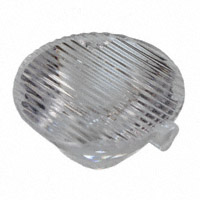 Carclo Technical Plastics - 10198 - LENS TIR 20MM ELLIPT ORTHOGONAL