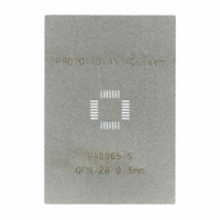 Chip Quik Inc. - PA0065-S - QFN-28 STENCIL