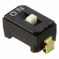 Copal Electronics Inc. - CFS-0102MA - SWITCH DIP SPST 100MA 6V