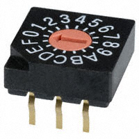 Copal Electronics Inc. - SD-1030 - SW ROTARY DIP HEX COMP 100MA 5V