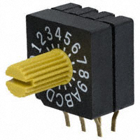 Copal Electronics Inc. - SD-1111 - SWITCH ROTARY DIP HEX 100MA 5V