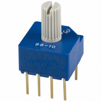 Copal Electronics Inc. - SS-10-23NP-LE - SWITCH ROTARY DIP DP3T 100MA 5V